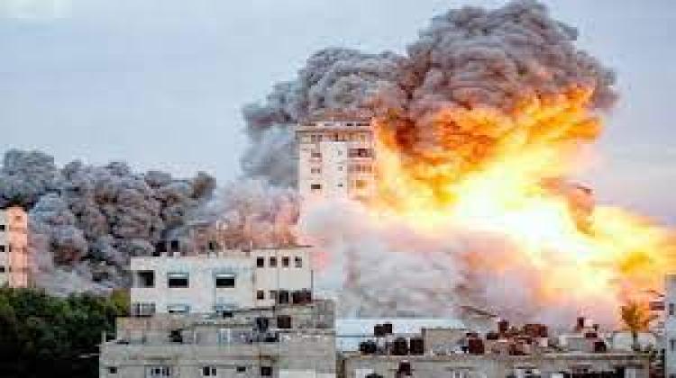 مؤتمر صحفي لمكتب الإعلامسي الحكومي في يوم 31/10/2023 حول العدوان على قطاع غزة