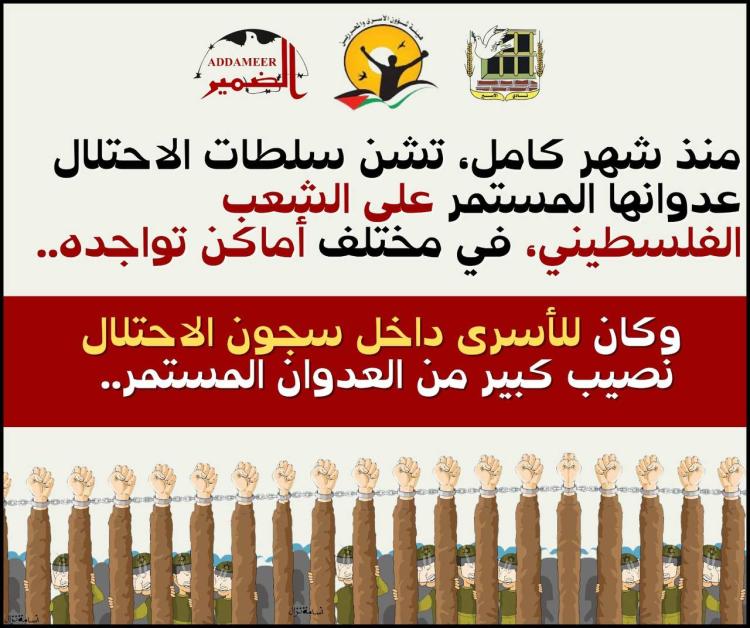 اقتحامات واعتداءات واسعة على الأسرى في سجن نفحة من قوات القمع