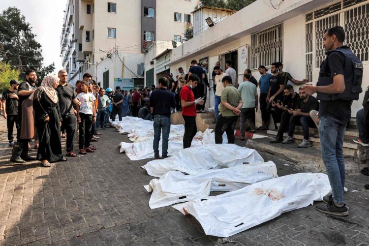تصريح صحفي حول كذب الاحتلال في استخدام مستشفى الشفاء لأغراض عسكرية لحماس