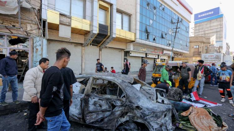 تفجير انتحاري في وسط بغداد يوقع ضحايا