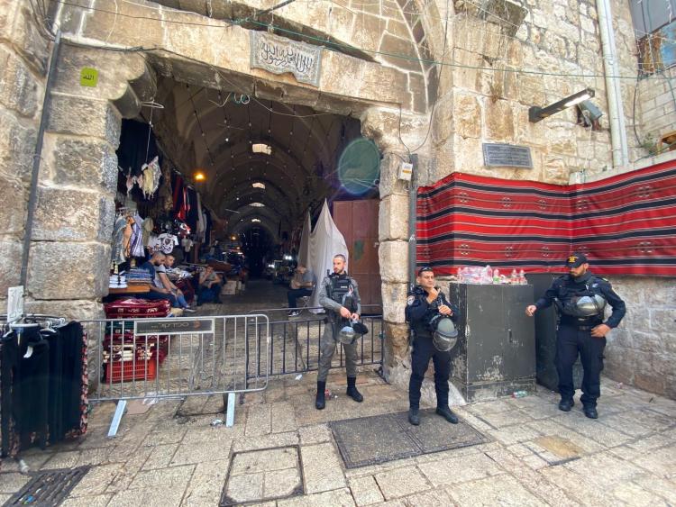 مئات الإصابات  في القدس في مواجهات 28 رمضان